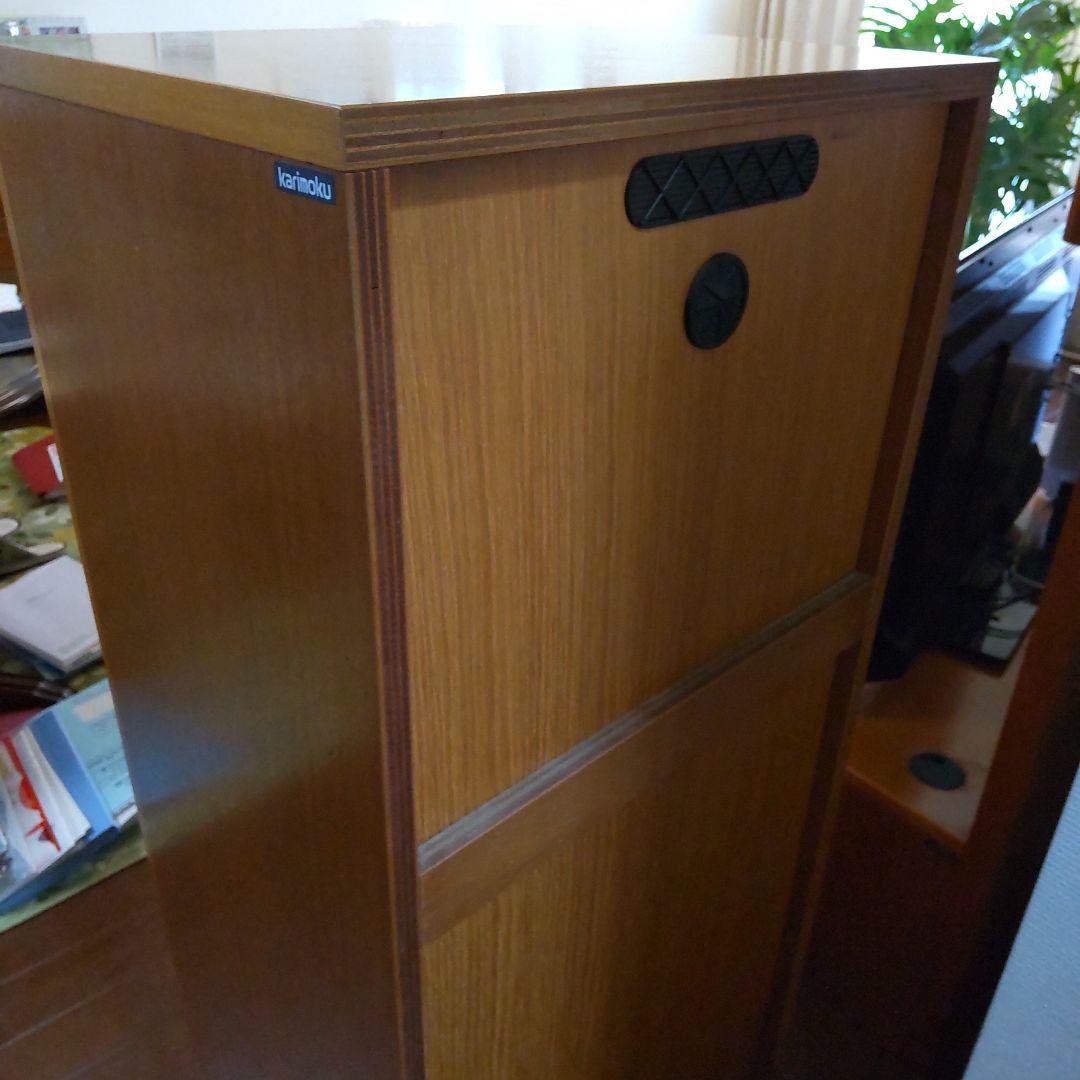 カリモク　キャビネット　本棚