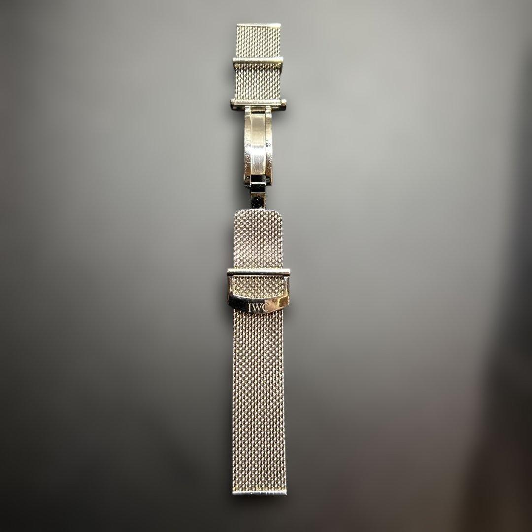 IWC シルバーメッシュ金属ベルト　20mm ポートフィノ付属品