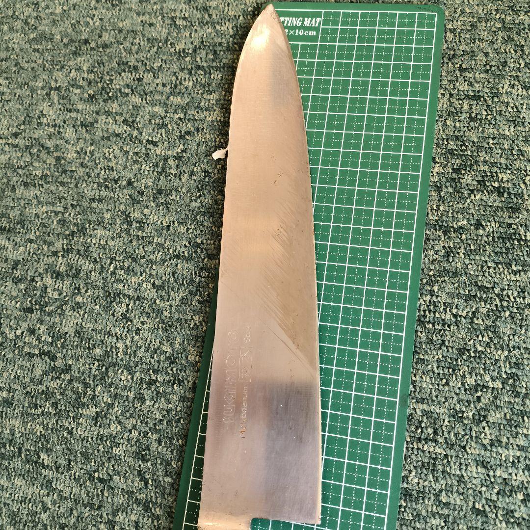 杉本　牛刀包丁　刃渡27㎝　全長40㎝　和包丁　洋包丁　肉用　シェフナイフ　東京