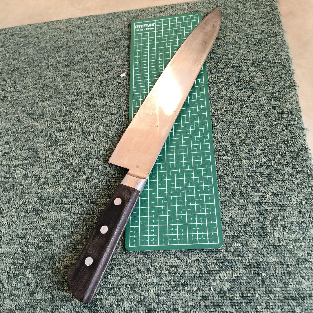 杉本　牛刀包丁　刃渡27㎝　全長40㎝　和包丁　洋包丁　肉用　シェフナイフ　東京