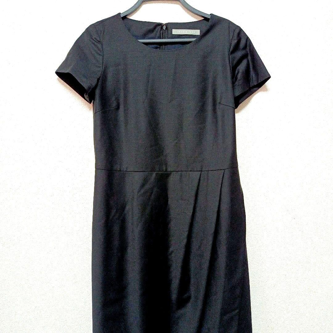 theory luxe フォーマルワンピース スーツ ノーカラー セットアップ