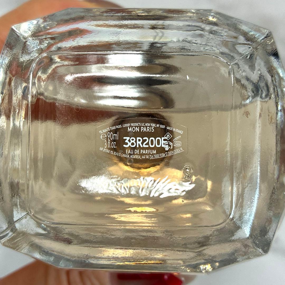 ほぼ満量　YSL モン パリ オーデパルファム　90ml b
