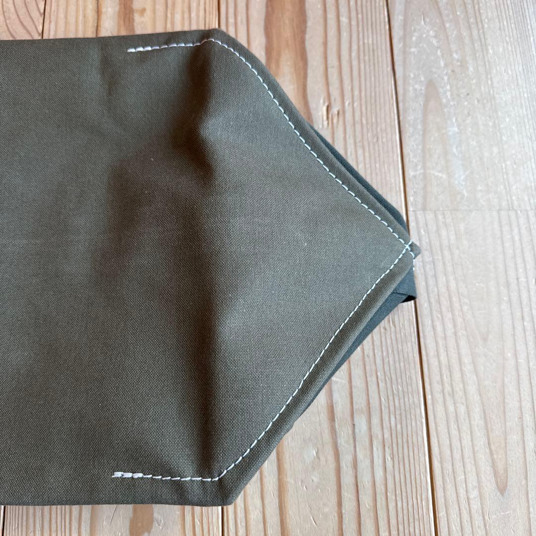 【レア＆極美品】TEMBEA BOOK TOTE オリーブ×ディープグリーン☆