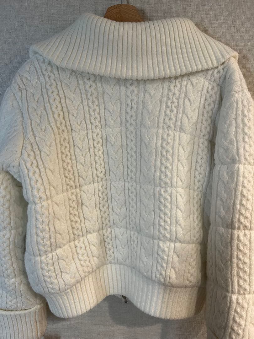 ジャケット・アウター andmary Mary quilting knit jacket