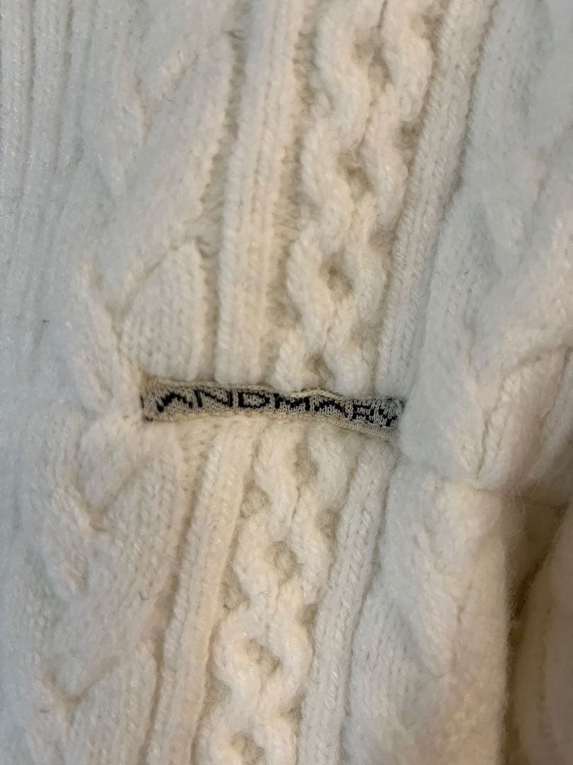 ジャケット・アウター andmary Mary quilting knit jacket