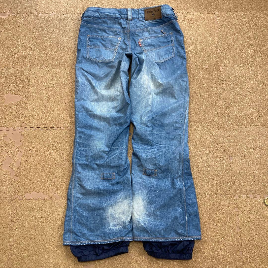 【美品】バートンBURTON GORE-TEXスノボウェア スノボMメンズ紺