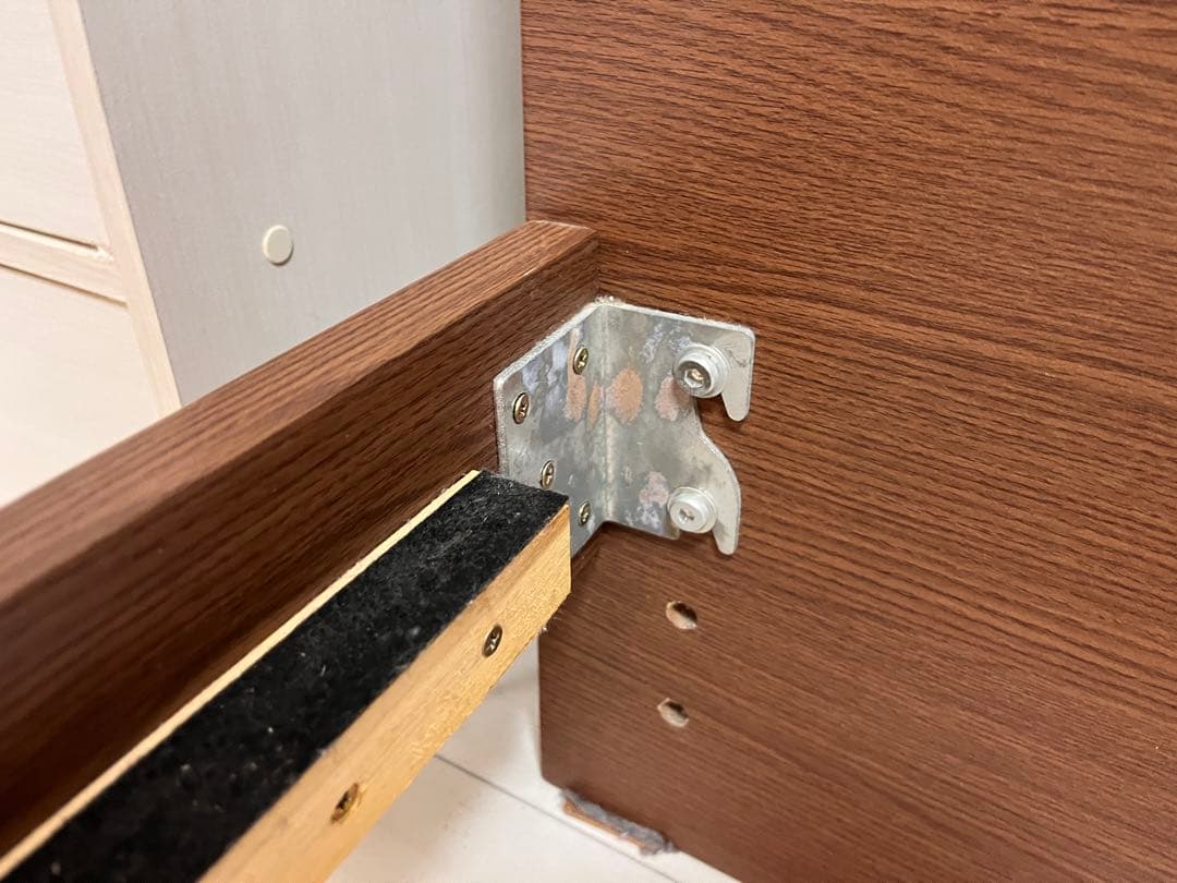 木製ダブルベッドフレーム [手渡しのみ]受け渡し場所：北小岩周辺です
