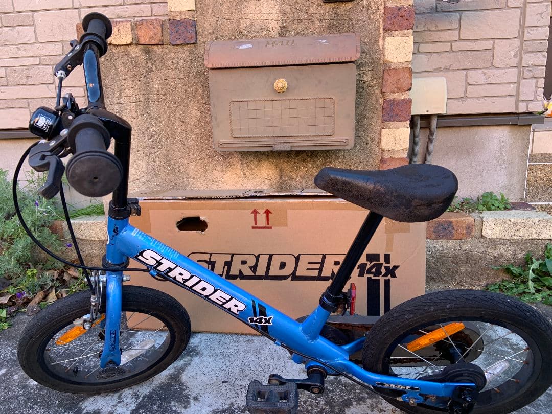 【良品】STRIDER 14x ストライダー14x ブルー 良品 付属品あり