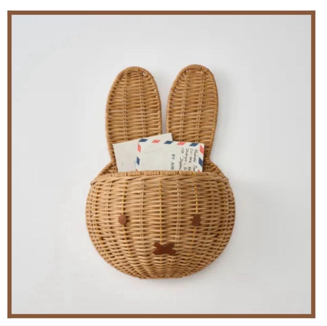 【値下げ】ミッフィー壁掛けバスケット
