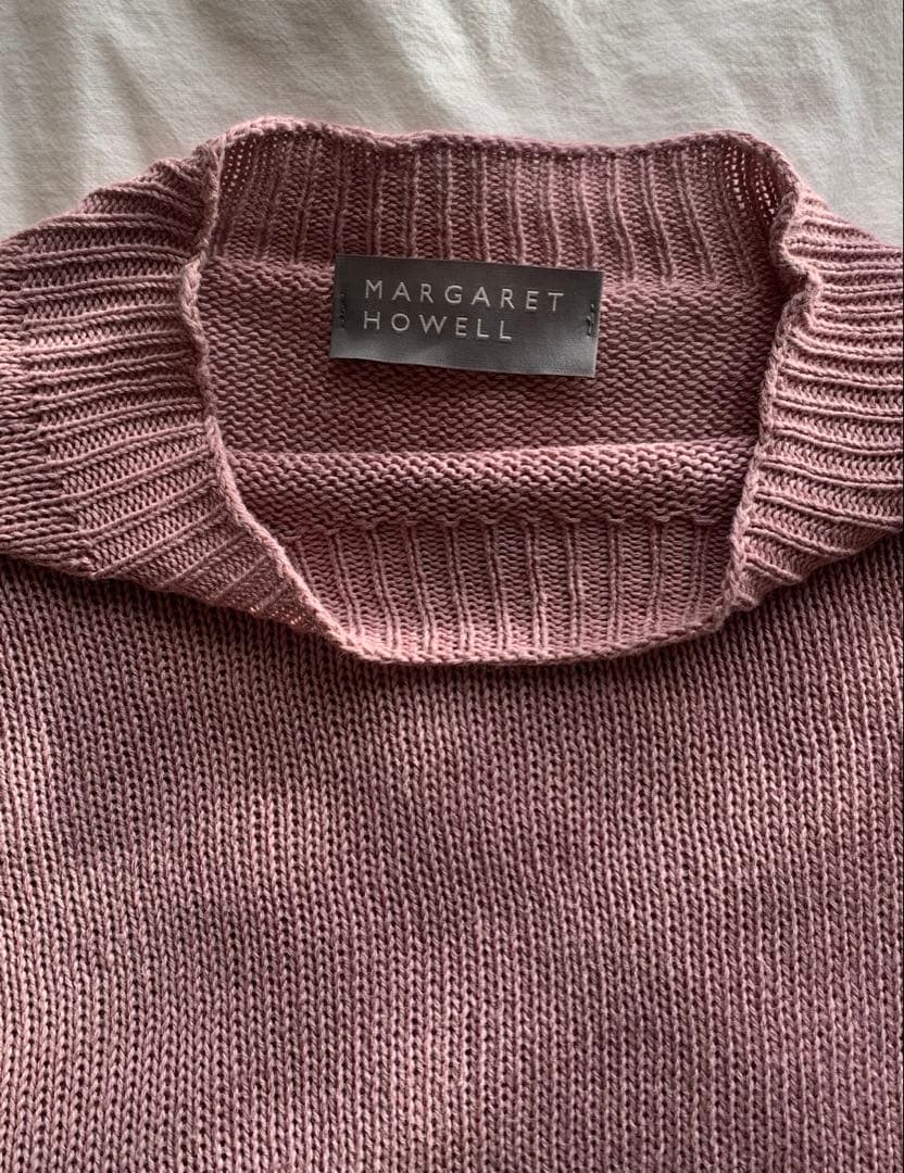 MARGARET HOWELL リネンコットンニット