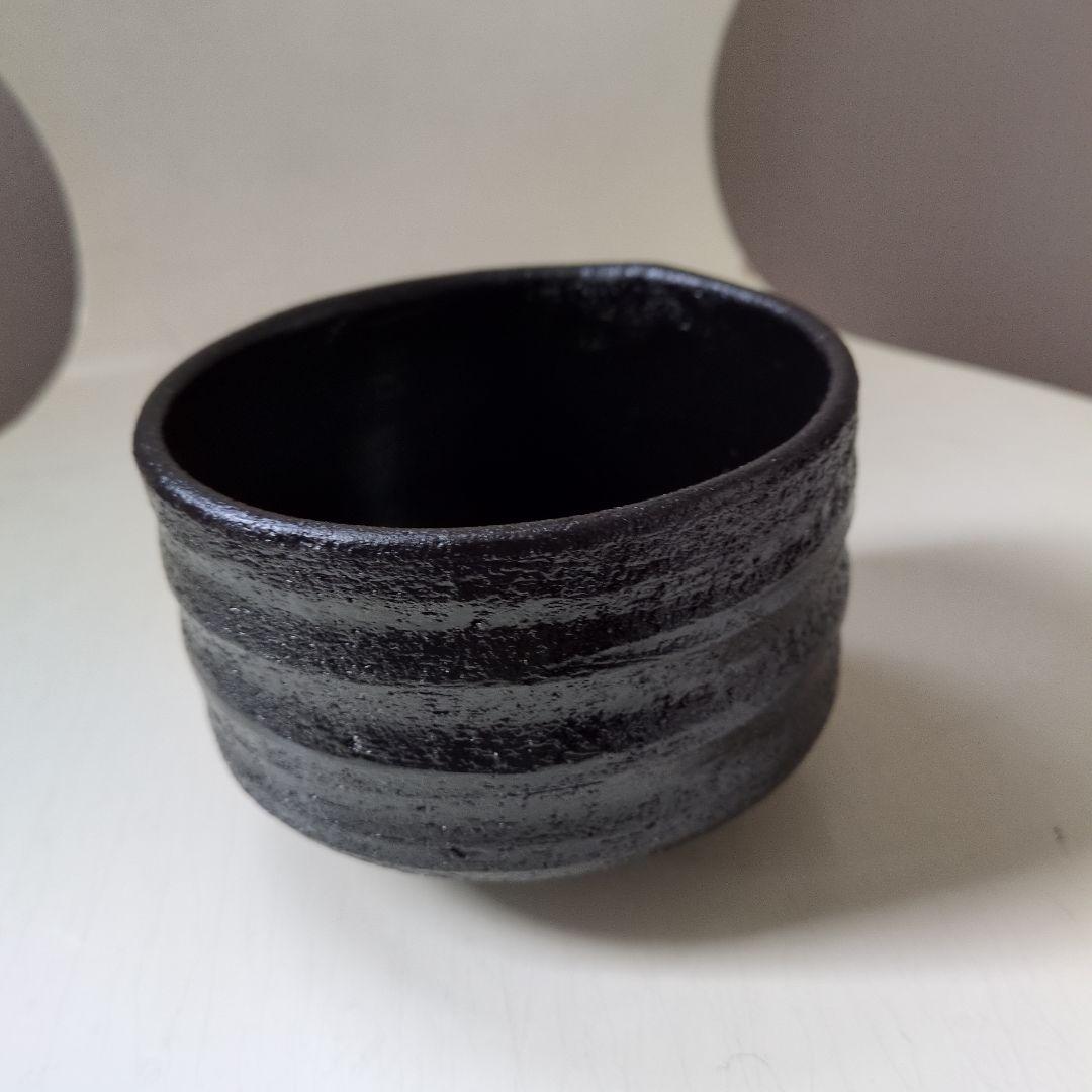 黒茶碗セット