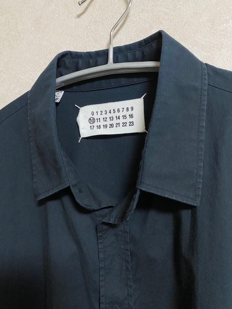 え*様 maison margiela ここのえ　ネイビーシャツ