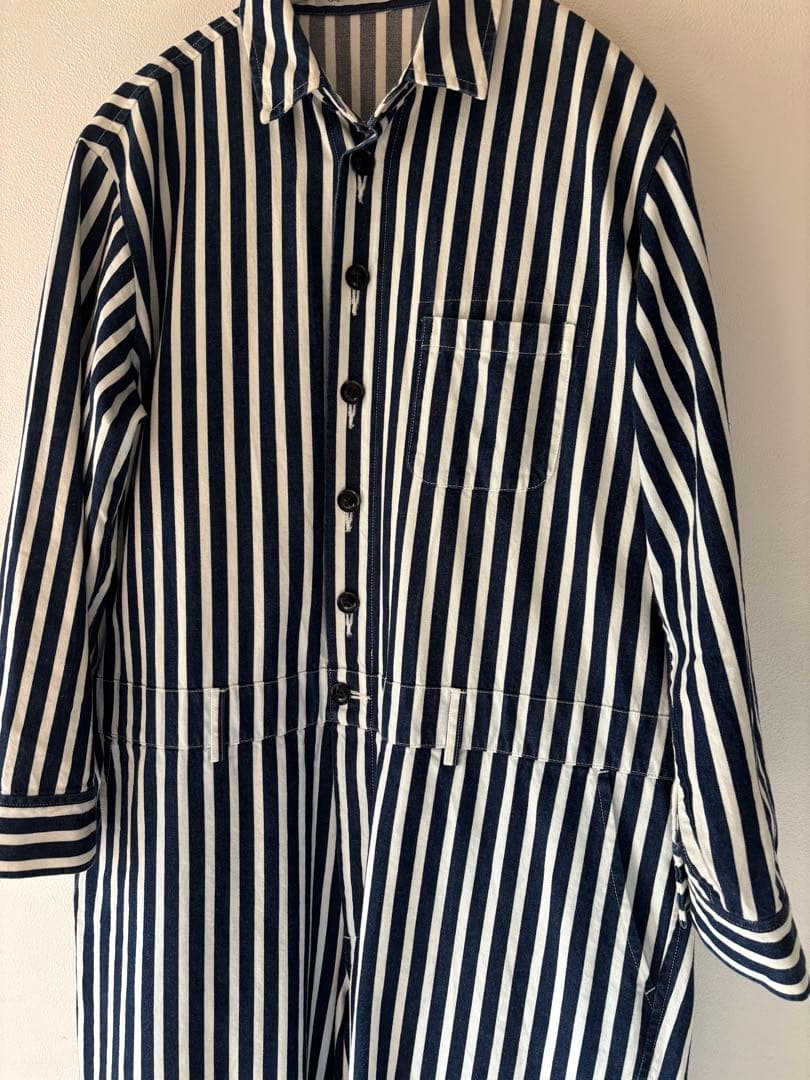 journal standard luxe ストライプ　オールインワン　つなぎ