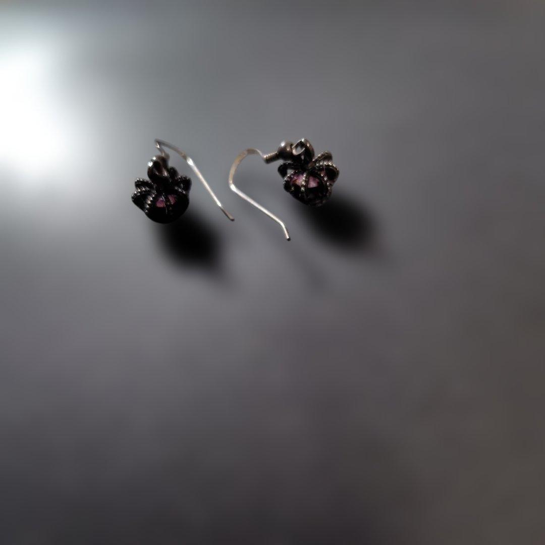Justin Davis ピアス　両耳セット　クウラン　ラインストーン