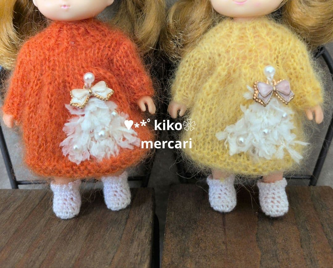 doll服’25　no211　11センチドール　セーター 　参考画像　ご購入可