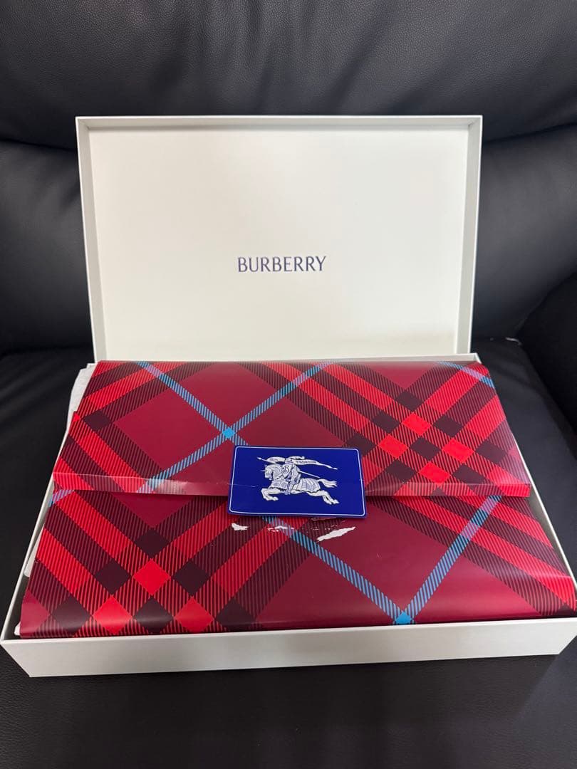 バーバリー（BURBERRY)リバーシブル EKD カシミアスカーフ