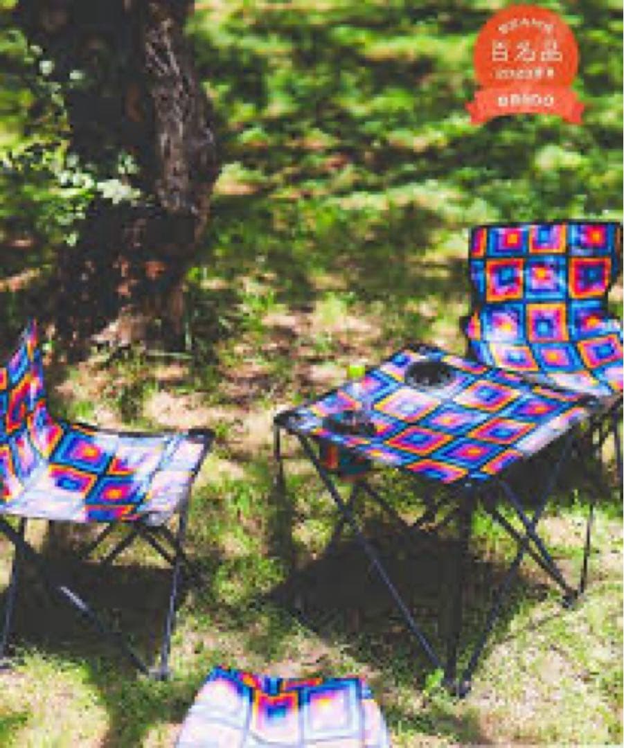 Coleman × BEAMS / 別注 コンパクト チェア テーブル セット