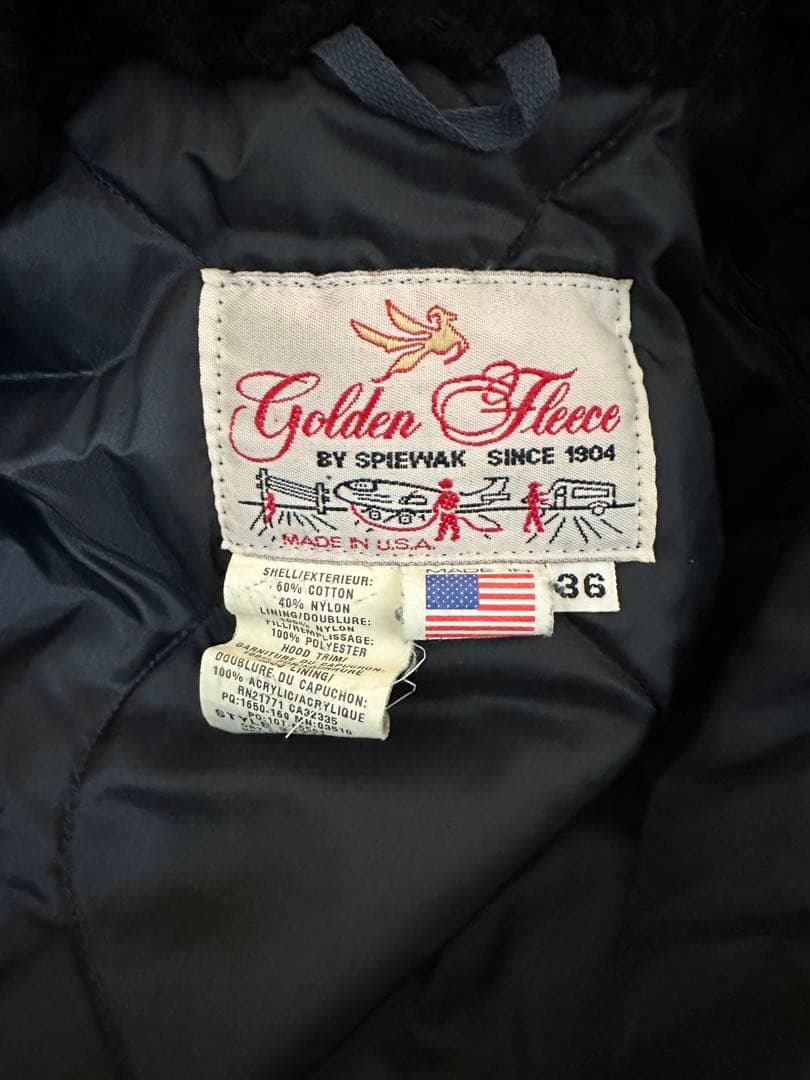 Spiwak N-3B Golden Fleece サイズ36