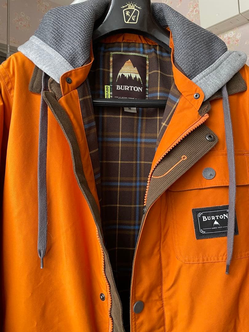 BURTON スノーボードウェア M オレンジ