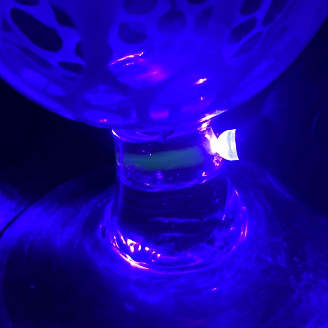 氷コップ　脚付きガラス