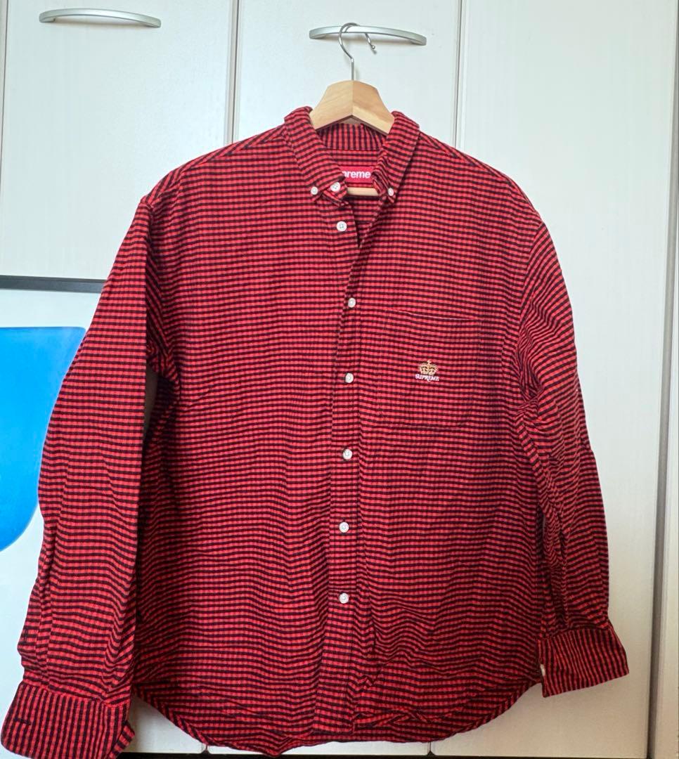 トップス supreme Loose Fit Flannel Oxford Shirt