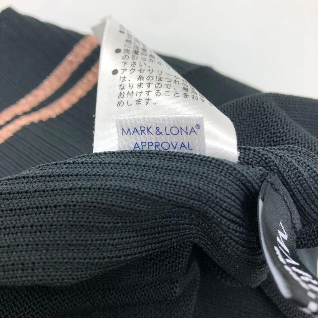 マークアンドロナ　美品　ノースリーブスポーツウェア ブラック　ロゴ付　見せタグ