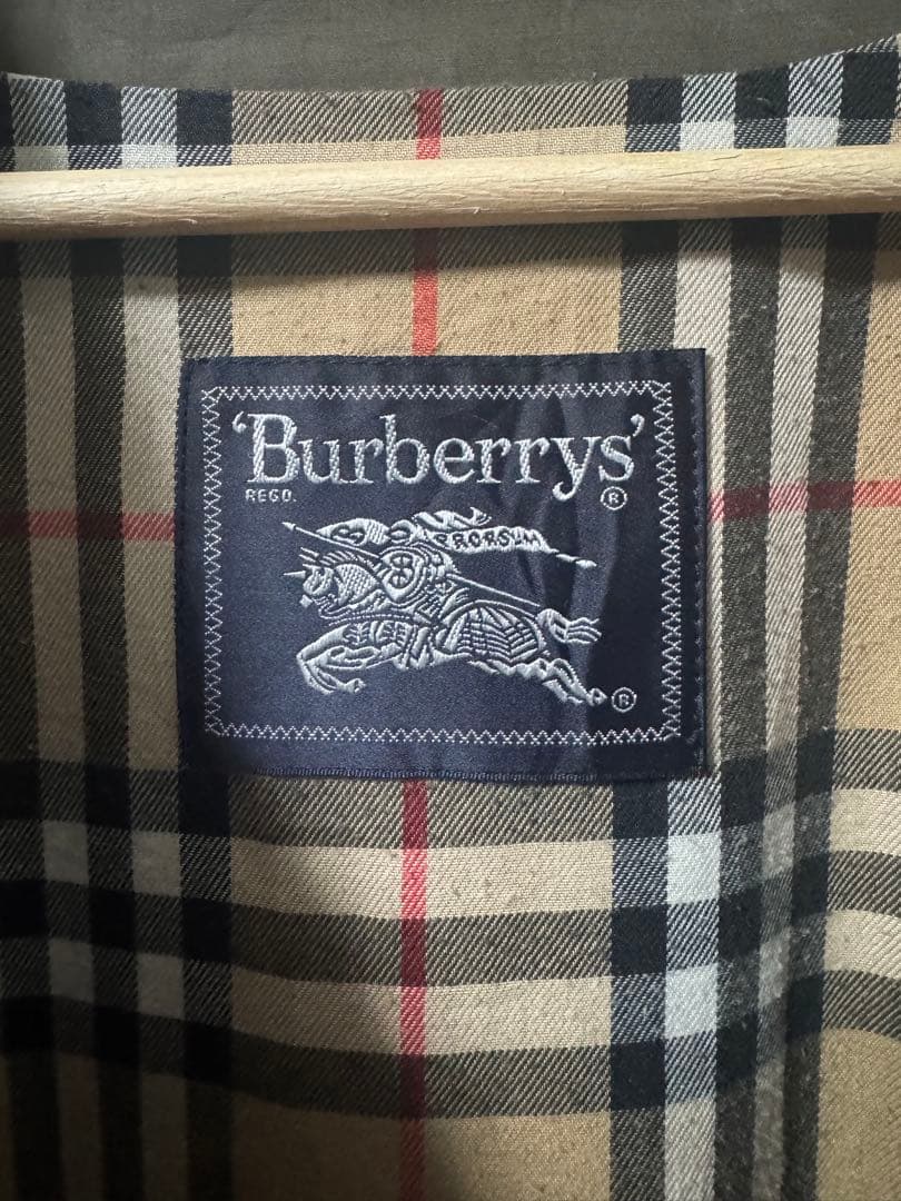【あんしん鑑定】Burberry ステンカラーコート Lサイズ