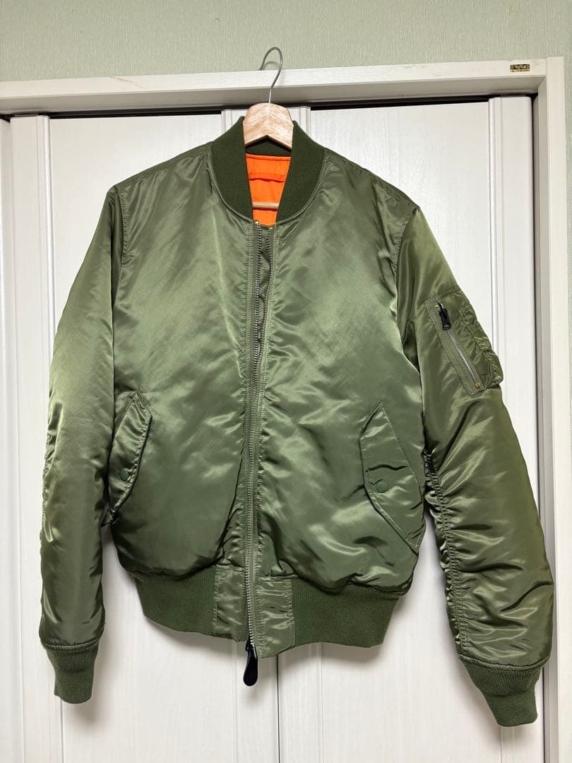 ジャケット・アウター ALPHA MA-1 FLIGHT JACKET size L