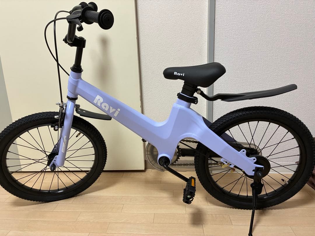Ravi 18インチ 子供用自転車 ラベンダー