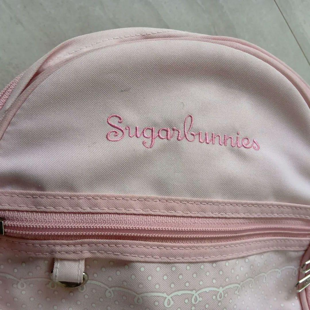 Sugarbunniesシュガーバニーズ　 リュック うさぎ刺繍　ピンク