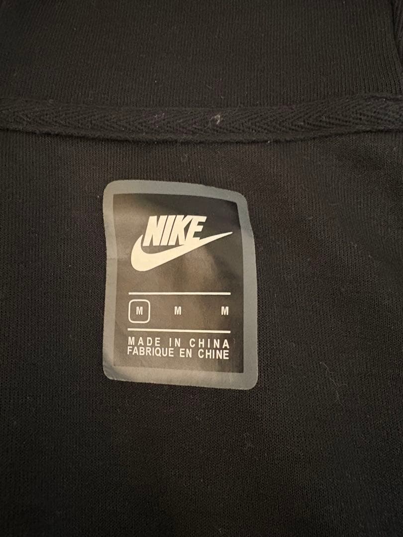 [美品]Nike テックフリース フルジップパーカー ブラック Mサイズ
