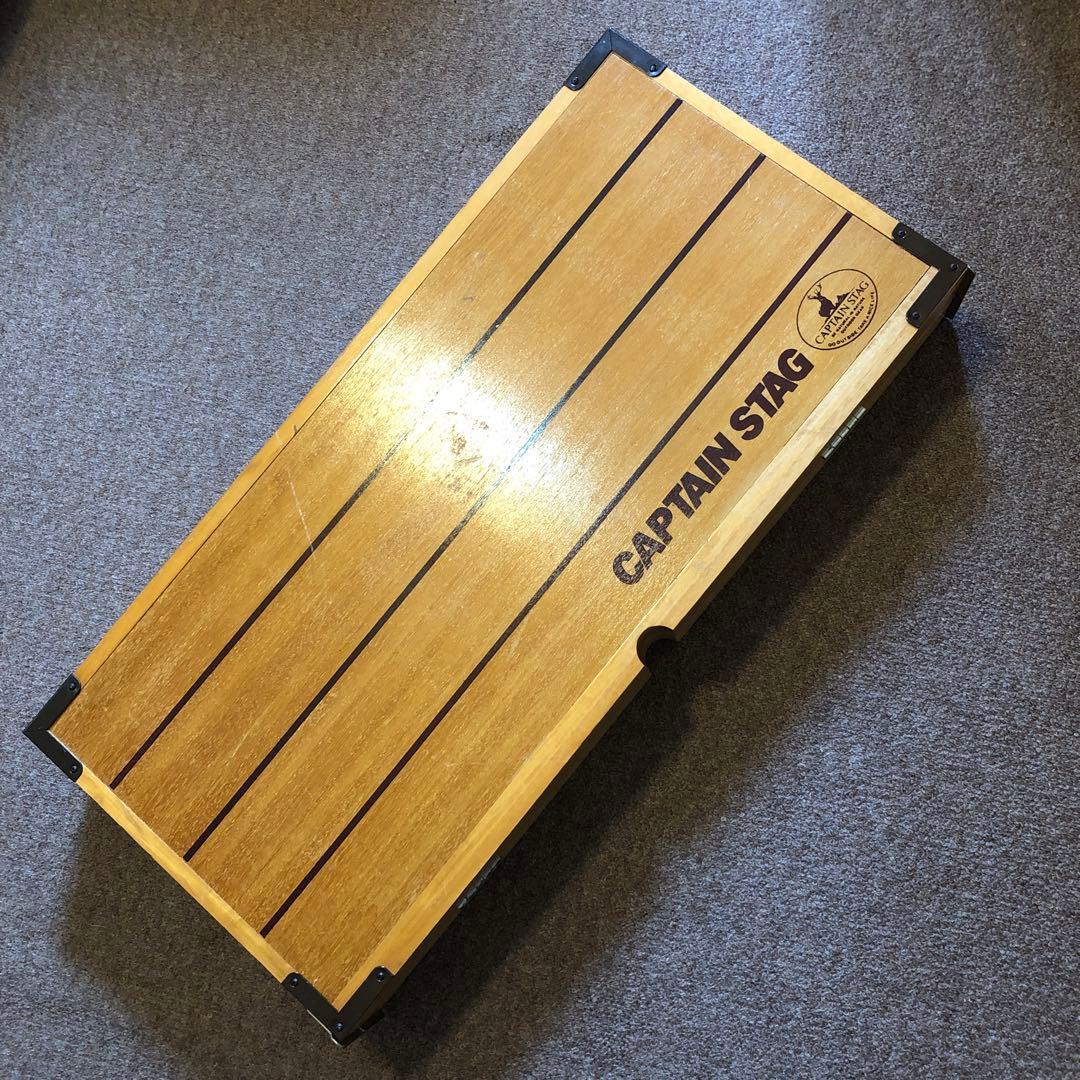 テーブル・チェア・ハンモック CAPTAIN STAG WOOD PICNIC TABLE VINTAGE