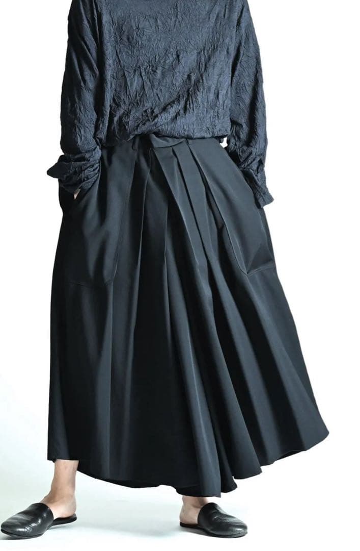 yohji yamamoto 袴パンツ（ウールギャバジン）