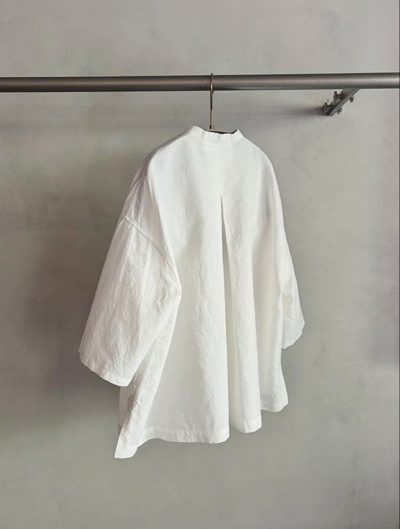 今季！ARTS&SCIENCE／Stand collar boxy shirt