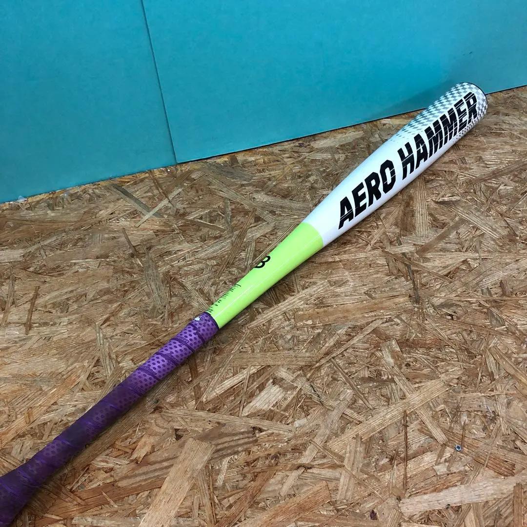 M3471　野球 軟式用バット 2本 adidasバットケース セット
