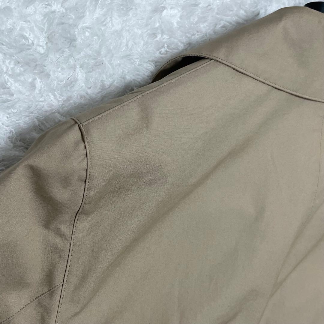 マーガレットハウエル トレンチコート L ロングコート ダブルボタン ベージュ