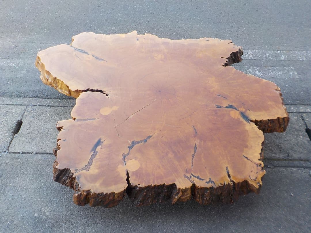 座卓テーブル　無垢材　ローテーブル　 栃木