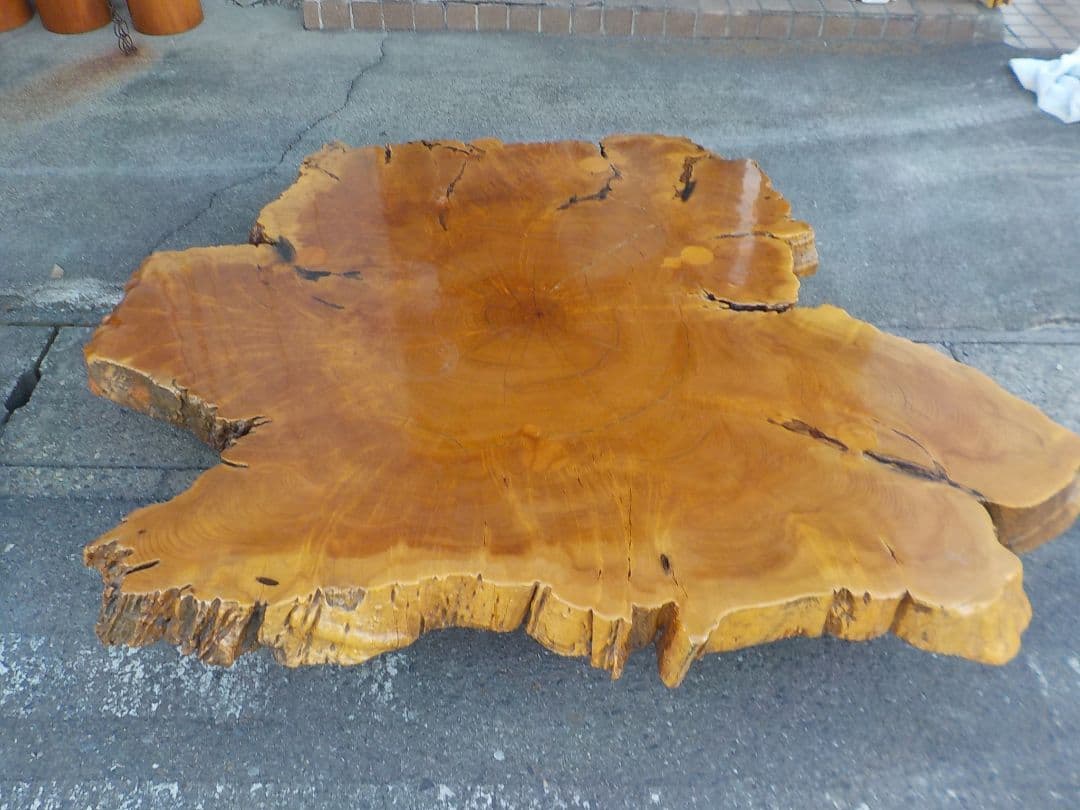 座卓テーブル　無垢材　ローテーブル　 栃木