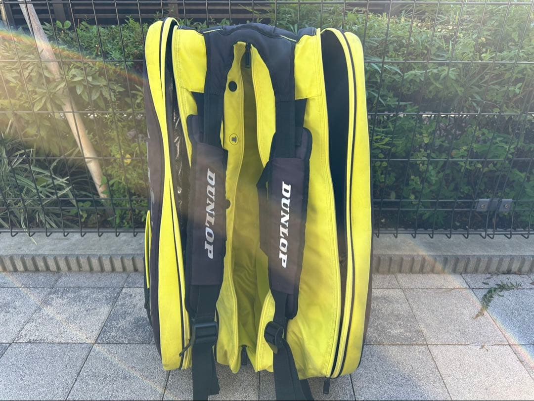 DUNLOP FX500(G2)テニスラケット4本セット バッグ・ストリング付き