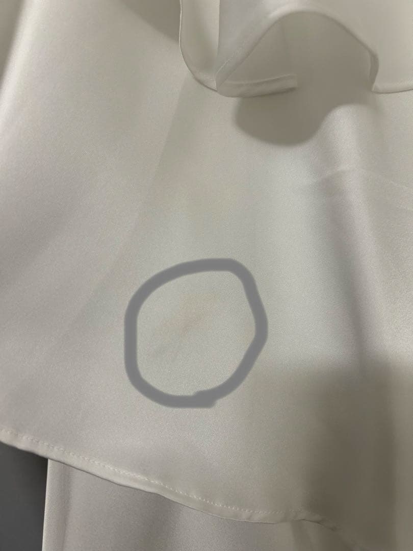 完売品FRAY I.D サテンランダムティアードスカート