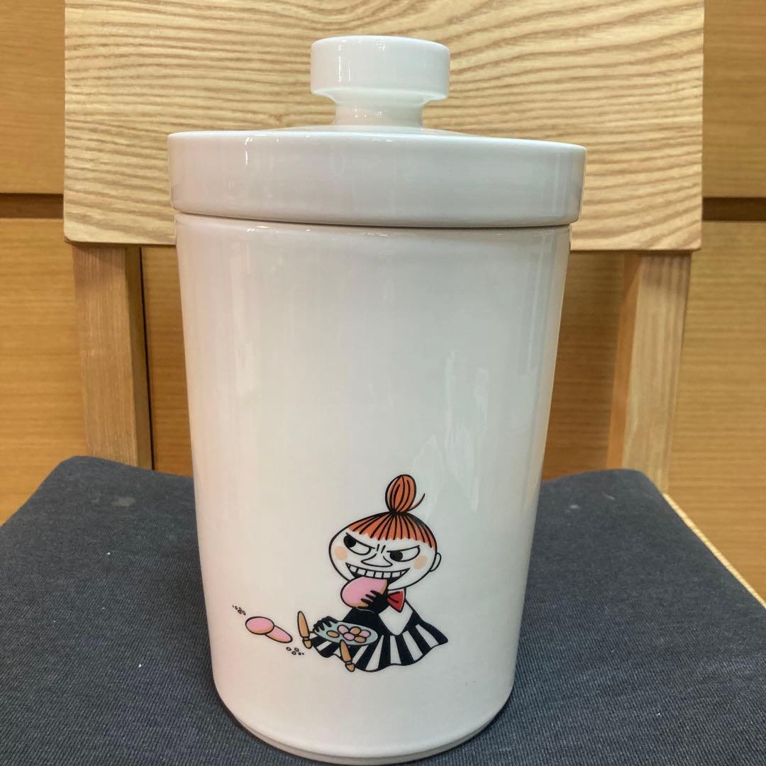 ARABIA ムーミンリトルミィ　クッキージャー　廃盤品