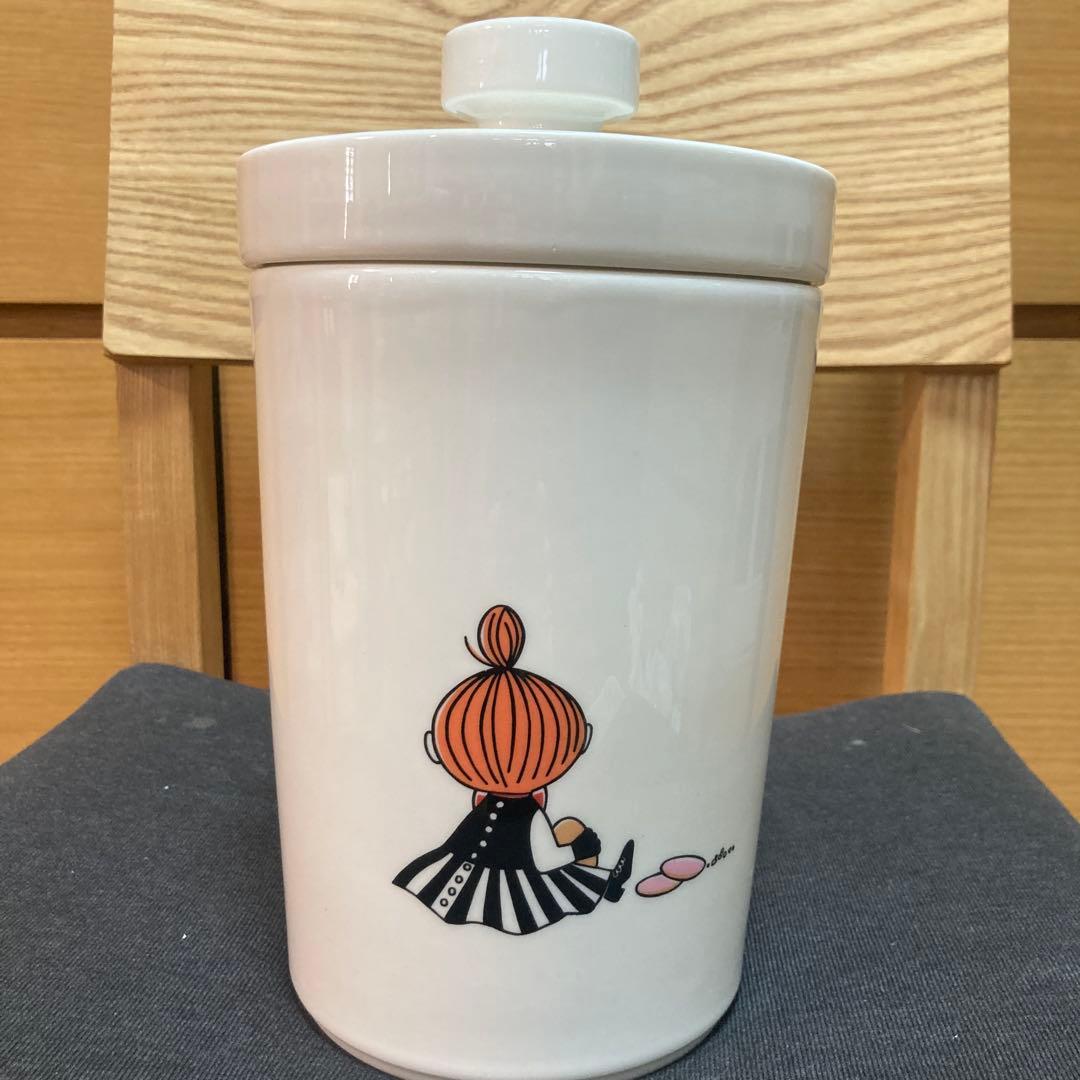 ARABIA ムーミンリトルミィ　クッキージャー　廃盤品