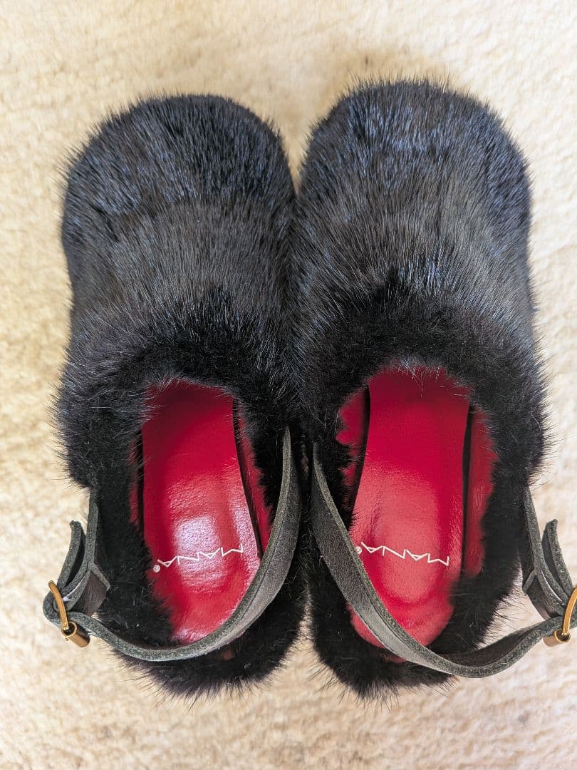 MANA ミンクファー・チューブストームバックベルト23.5cm