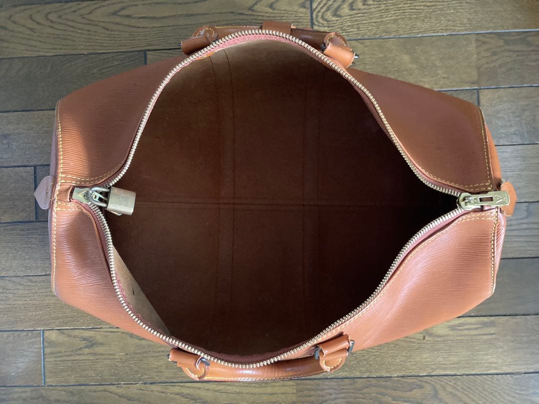 LOUIS VUITTON ルイ ヴィトン エピ キーポル45［ゴールド】