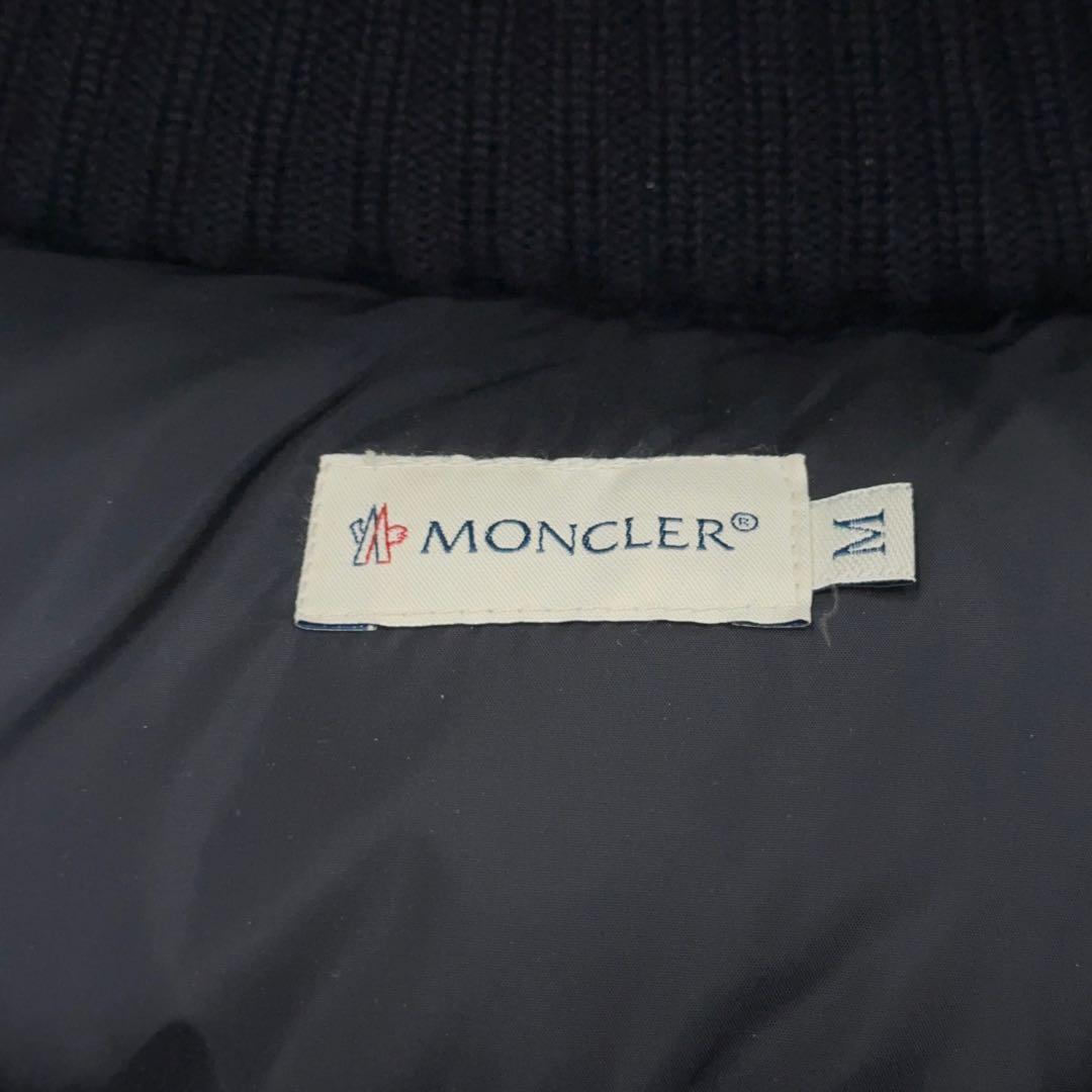 12001【美品・QR鑑定済み】モンクレール　ニット × ダウンジャケット