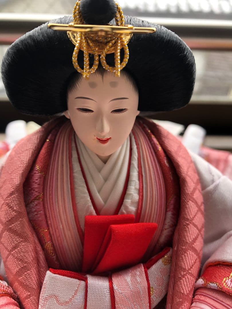 ⭐豪華西陣織 親王飾り 京人形師による着付けの有職雛⭐送料無料