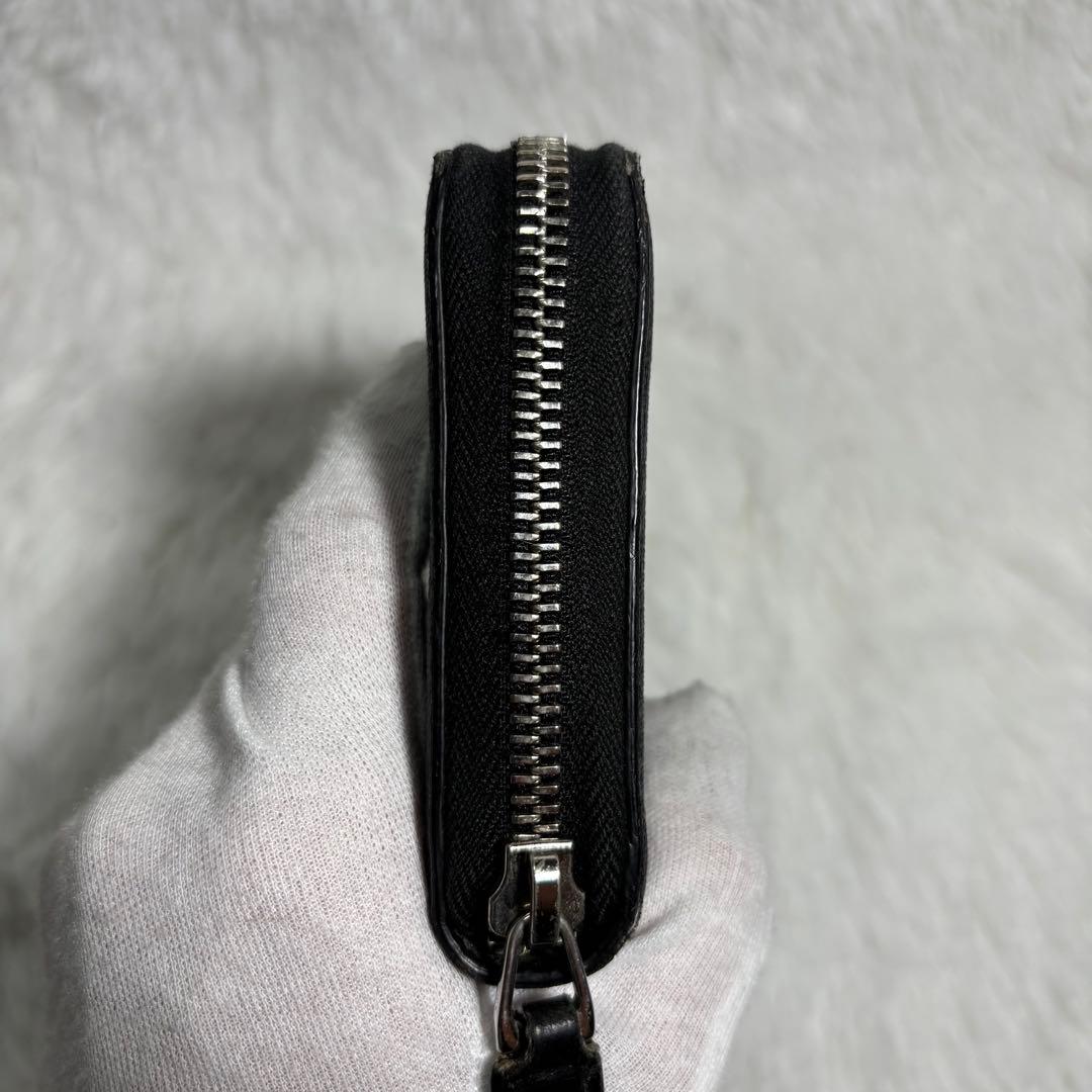 ✨高級✨ グッチ シェリーライン GGスプリーム ラウンドジップ 長財布 青 赤