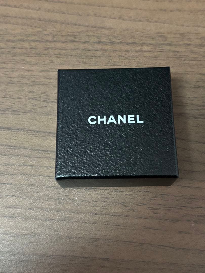 CHANEL パールクリアビーズピアス
