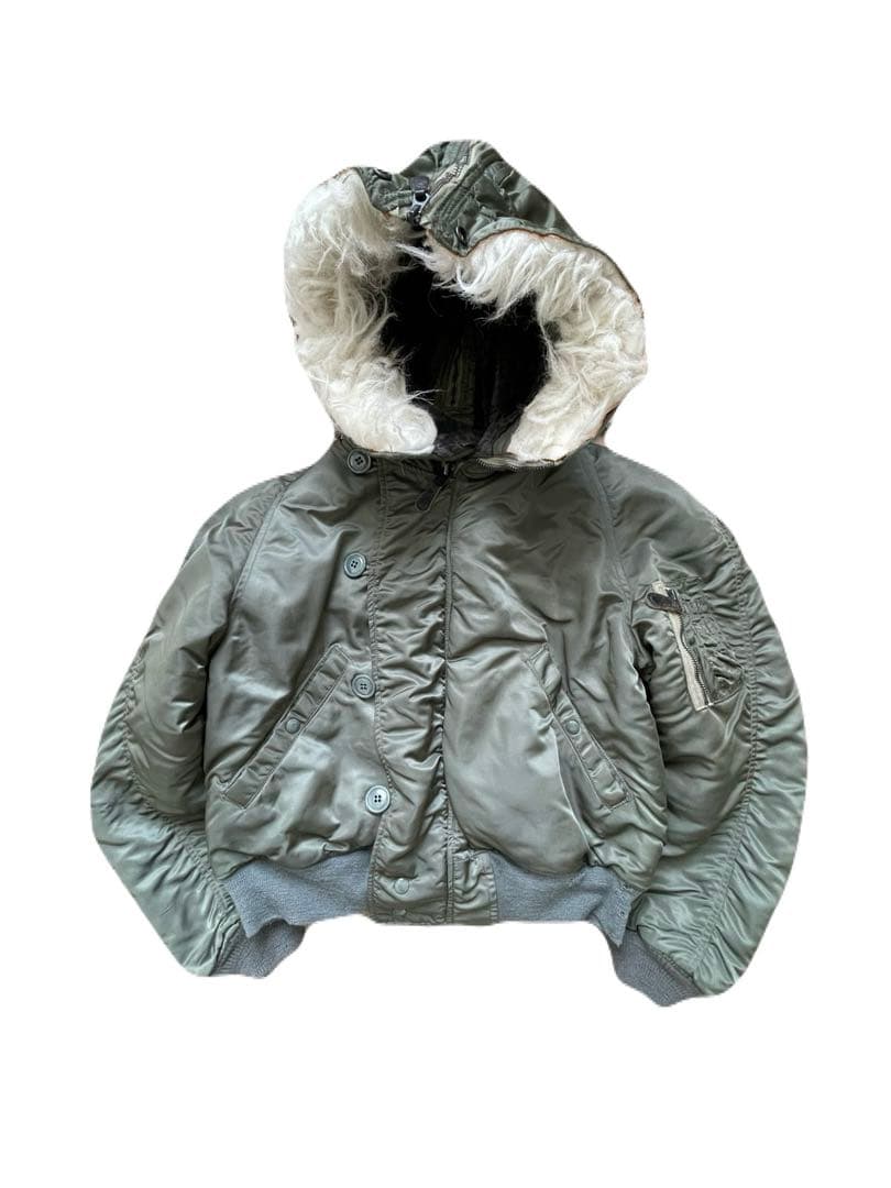 70s n-2b フライトジャケット 実物