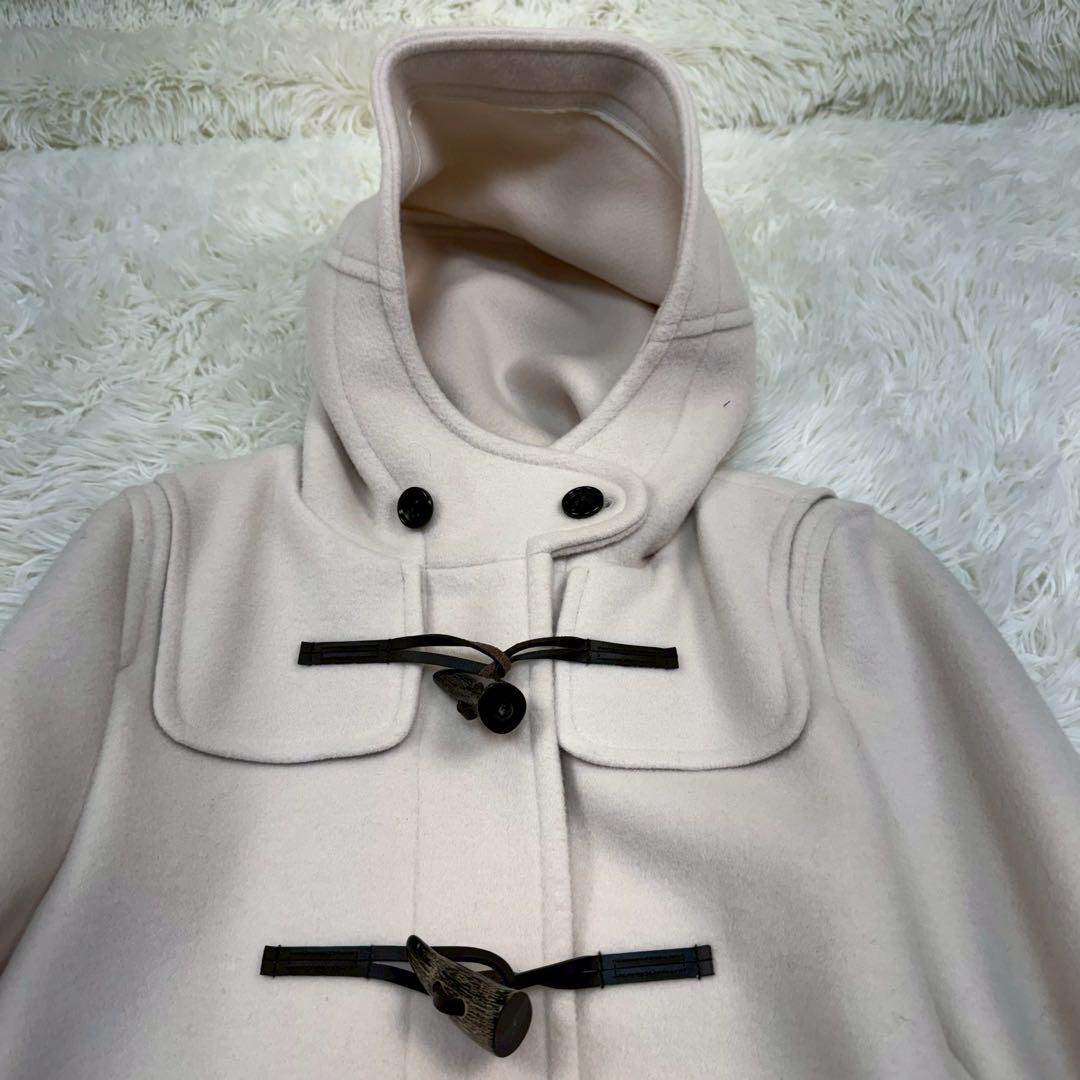 極美品✨UNITED ARROWS　ダッフルコート 38 M アイボリー